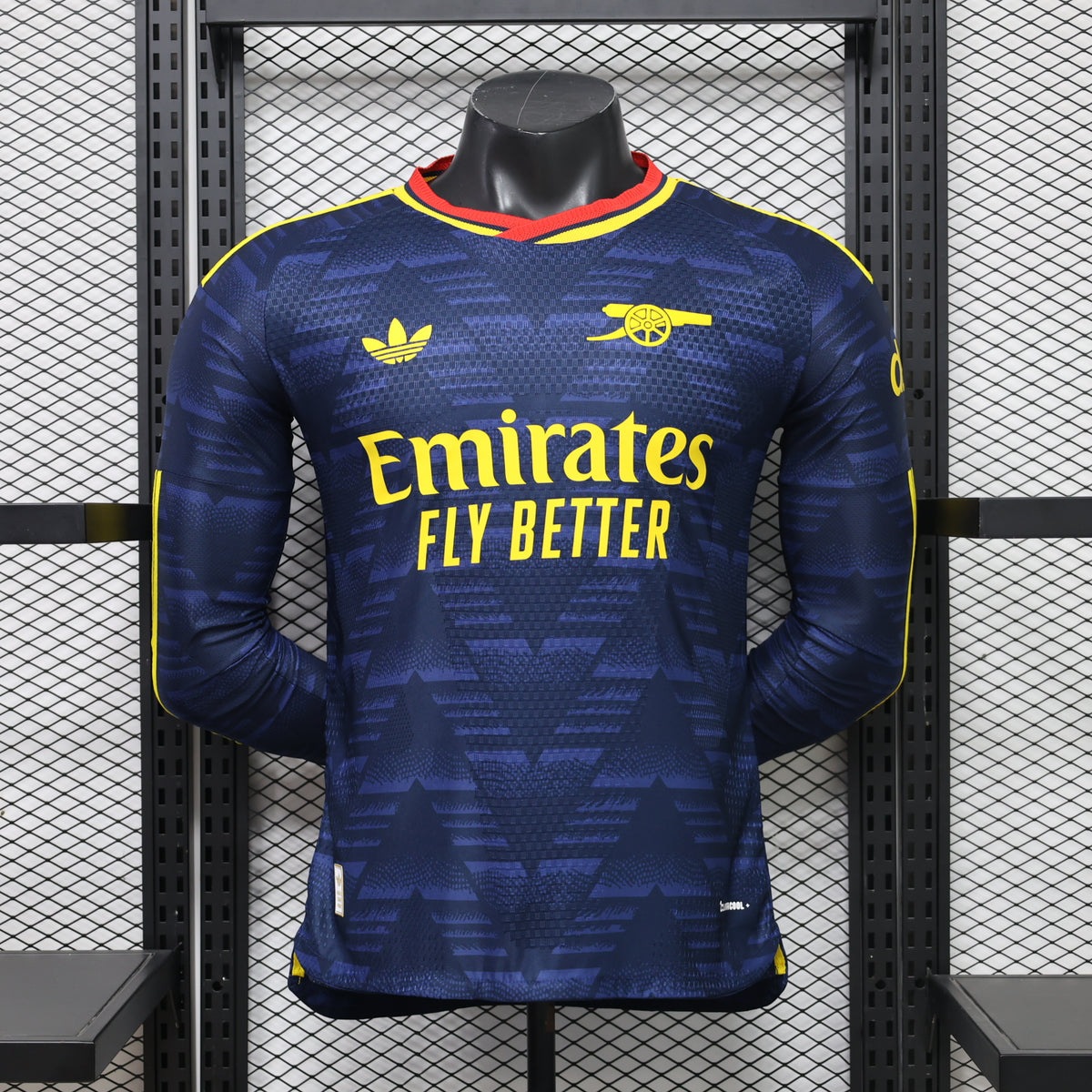 Arsenal FC – Tercera equipación (Temporada 2024/2025) 🔵🟡