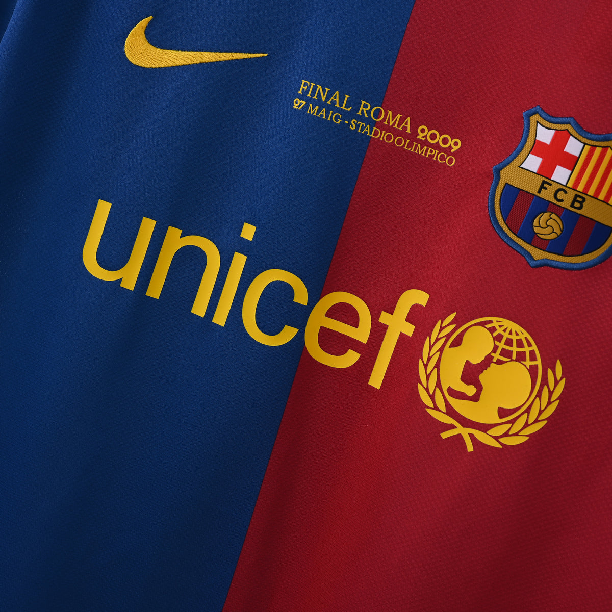 Camiseta Icónica FC Barcelona Temporada 2008/2009 (Final de Champions League - Roma)