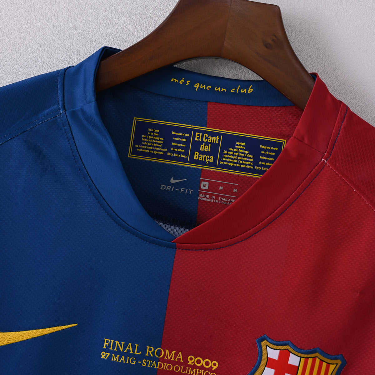 Camiseta Icónica FC Barcelona Temporada 2008/2009 (Final de Champions League - Roma)